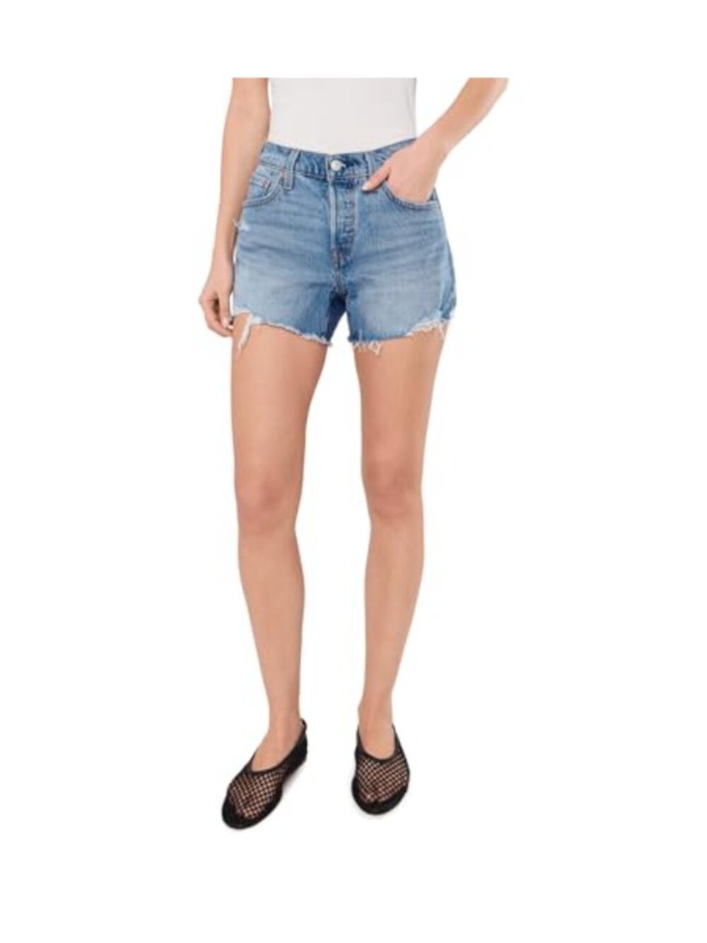 Levi's 501 Curve High Rise Jean Shorts Regular Fit Summer